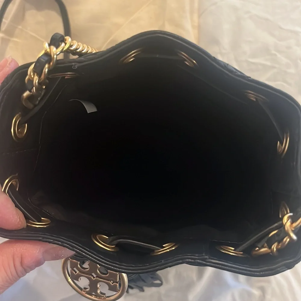 Tory Burch Fleming soft mini bucket bag